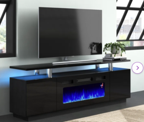 Fireplace TV stand