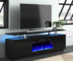 Fireplace TV stand